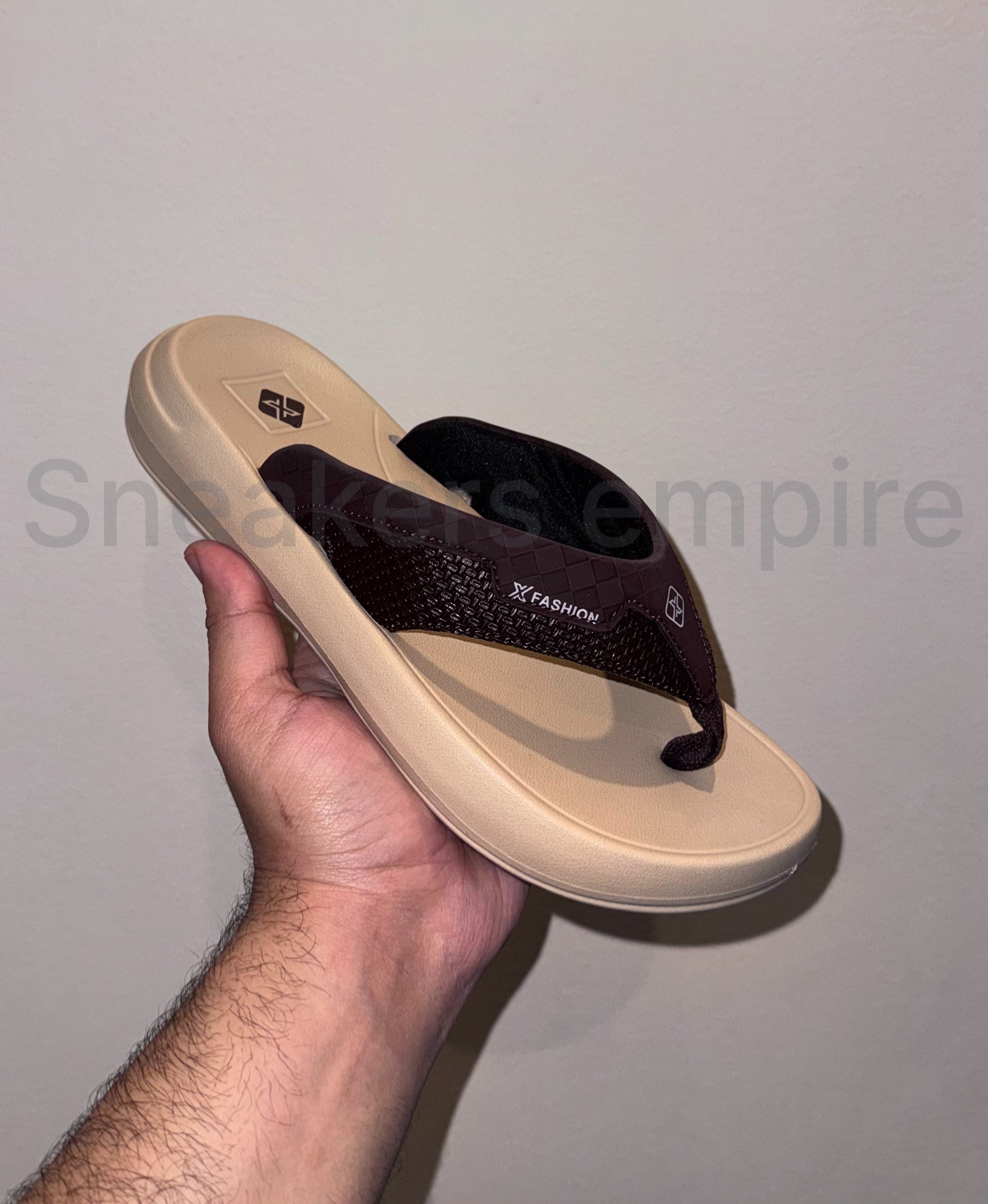 Burmy-Premium Comfort Slippers – Beige Brown 2.0